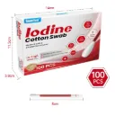 Iodine Cotton Swab - 100 pieces